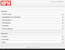 Tablet Screenshot of midi-pieces-menager.fr